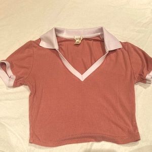 Cropped shirt